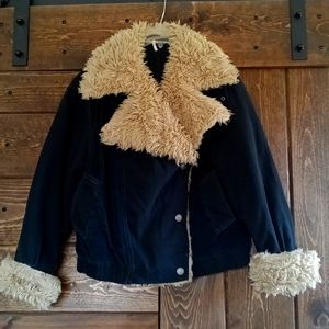 Free People xs black short jacket